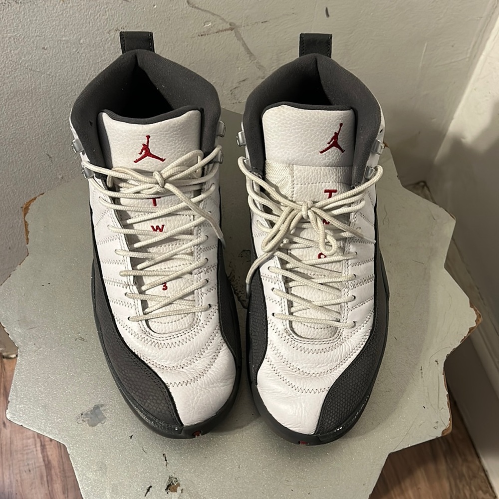 Jordan 12 white and grey size 11 Men’s no box